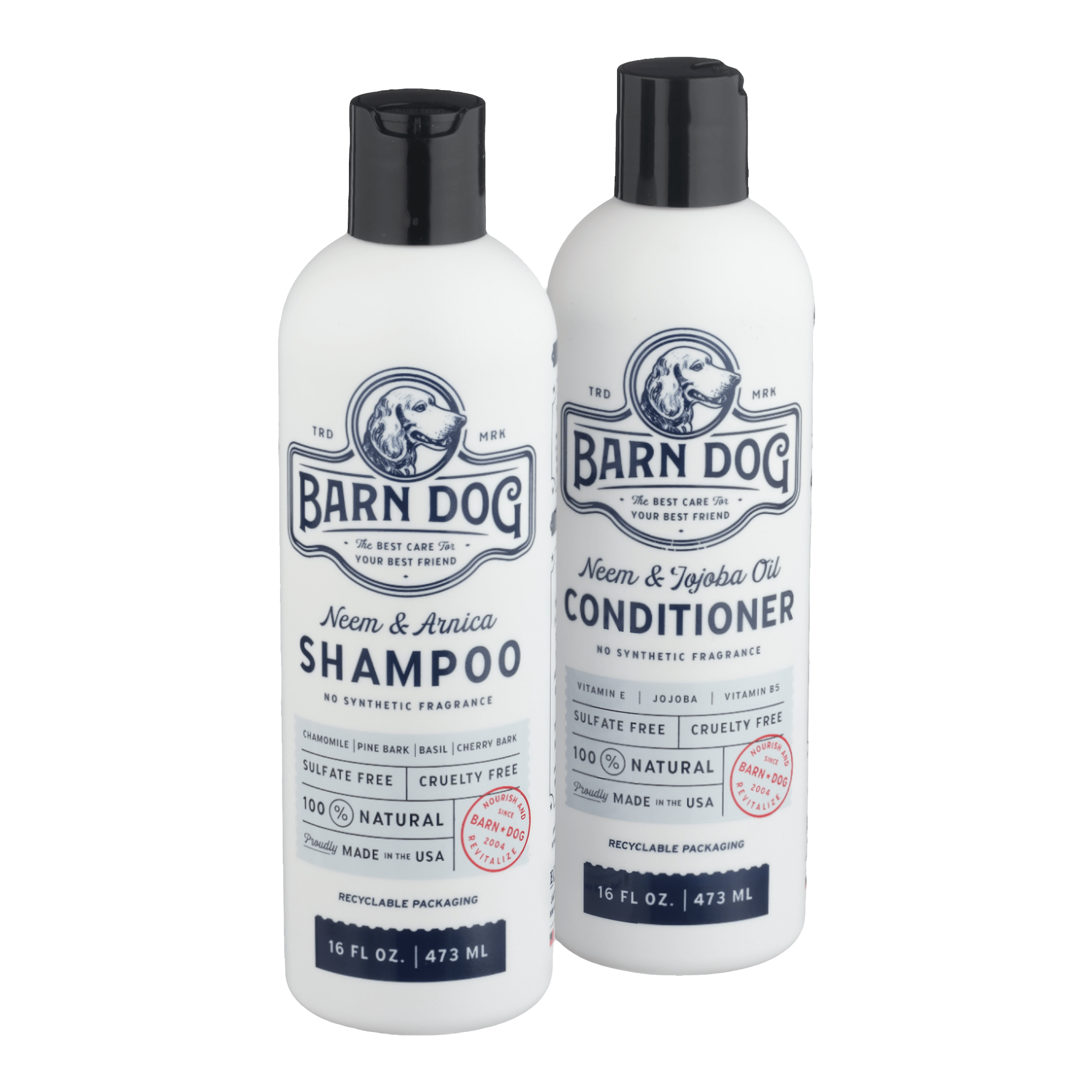 Image of Barn Dog Shampoo & Conditioner 16 oz