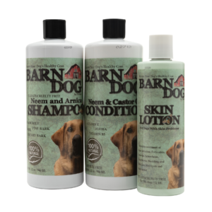 Equiderma Barn Dog Shampoo Conditioner and Skin Lotion