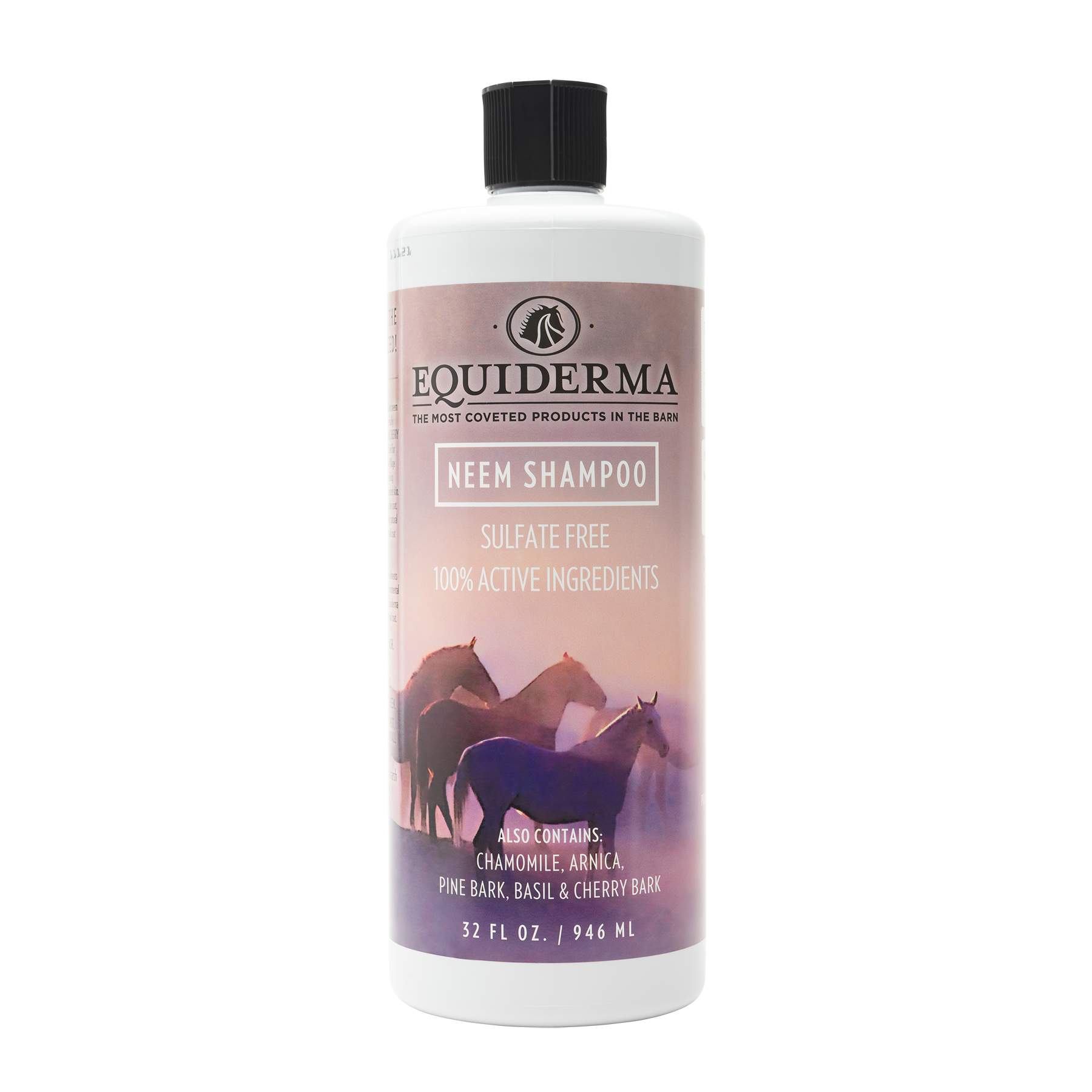 Sulfate Free and Natural Equiderma Neem Shampoo for Horses