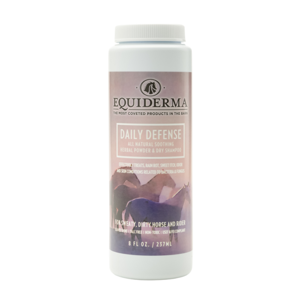 Equiderma Daily Defense Dry Shampoo Powder for Horses