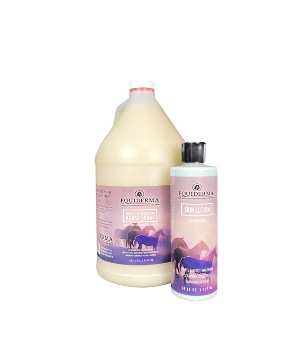 Gallon of Equiderma Horse Spray with Skin Lotion