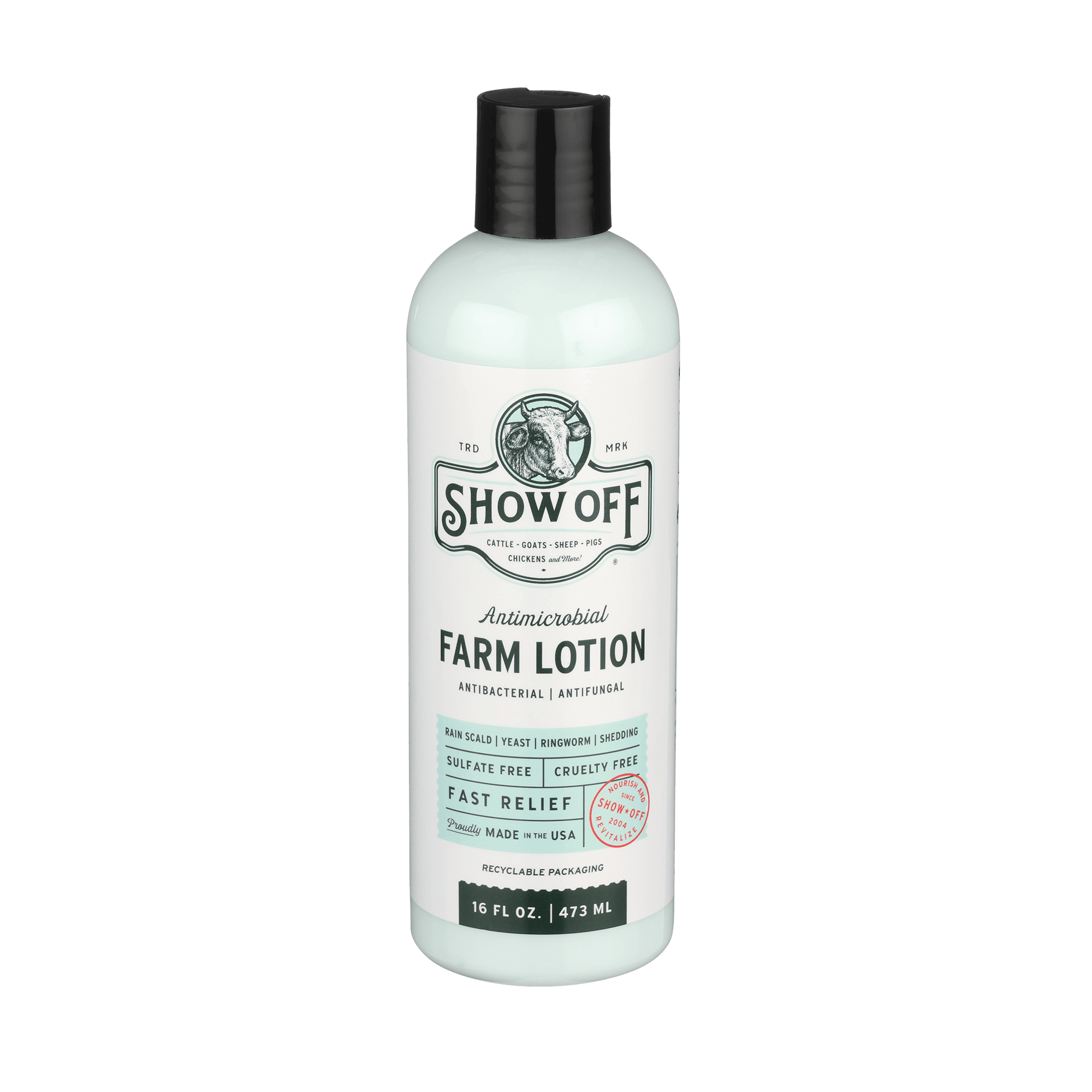 Image of NEW! Show Off Antimicrobial Farm Lotion